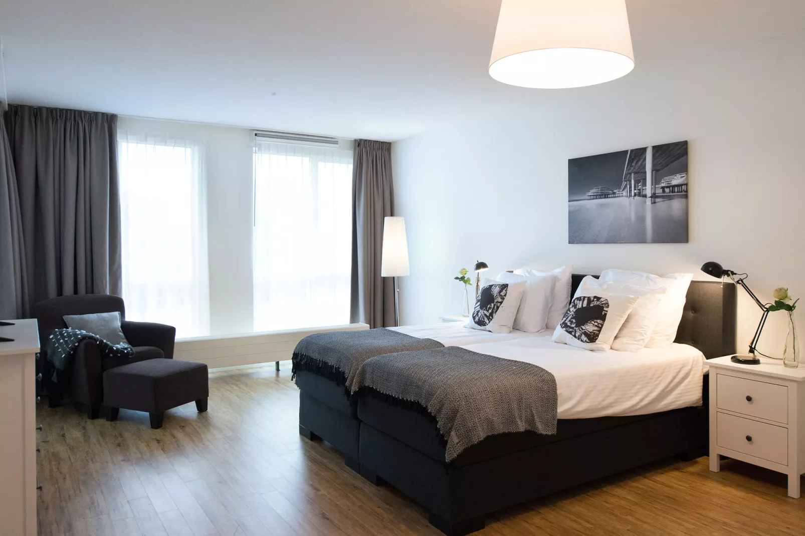 Scheveningen Harbour 60B-Bedroom