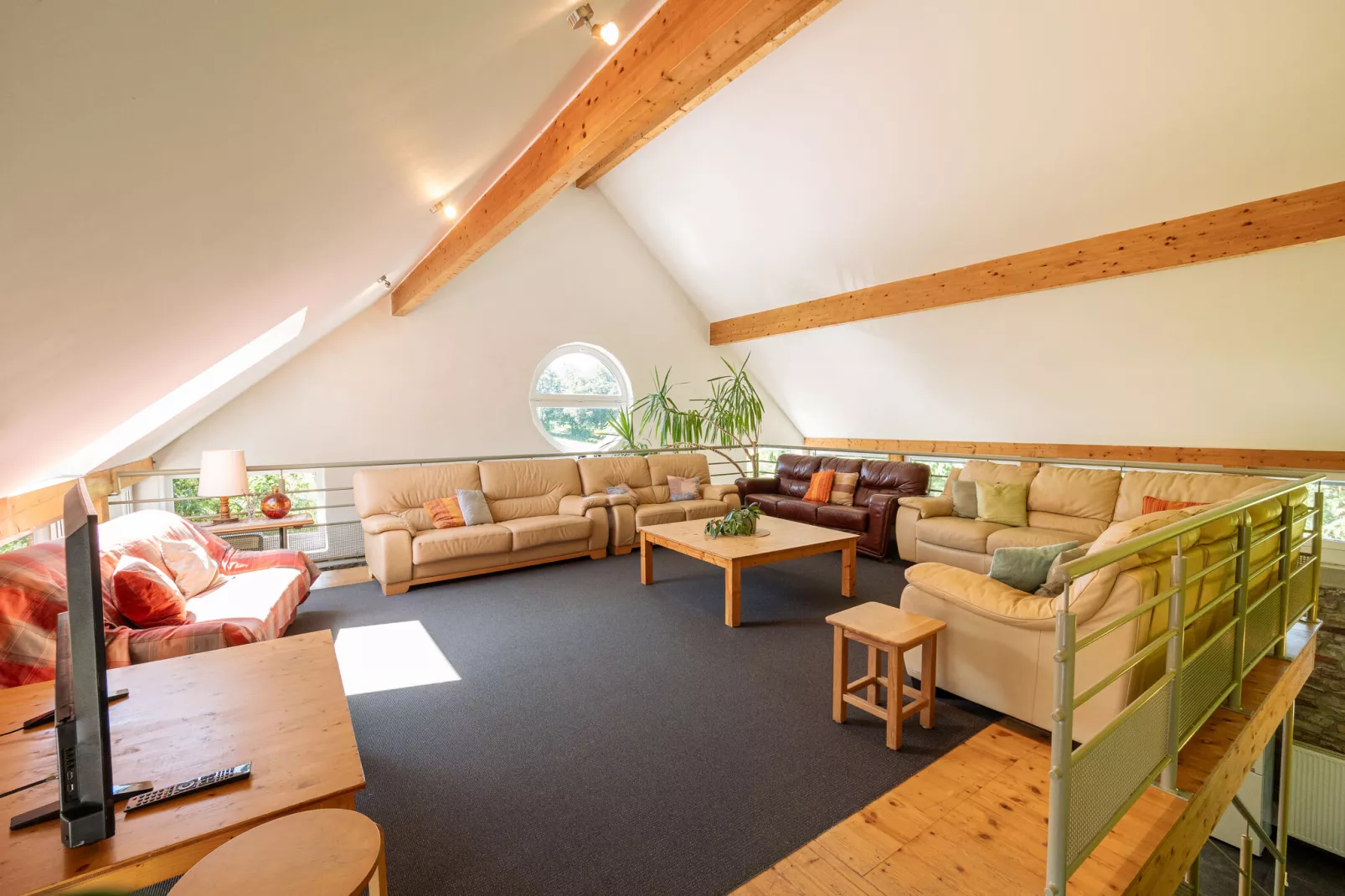 La Ferme d'Amel version 30 personnes-Wohnzimmer