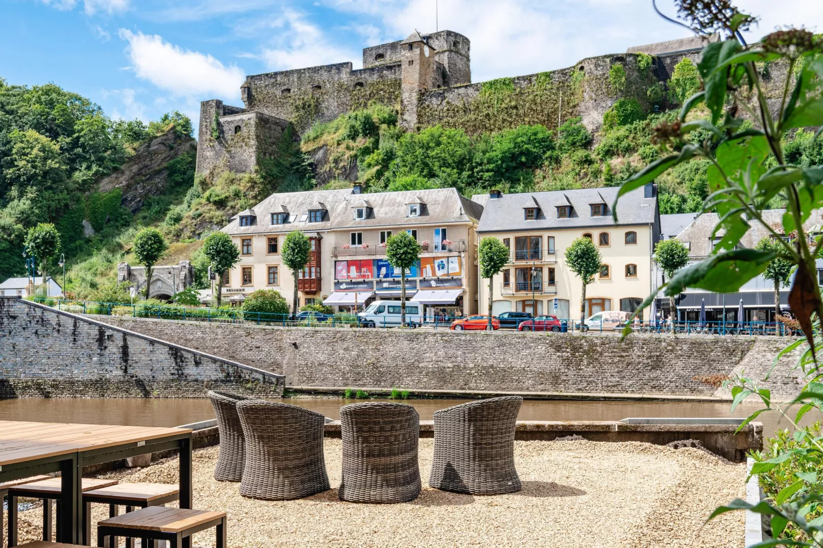 Le cœur de Bouillon-Vue d'été