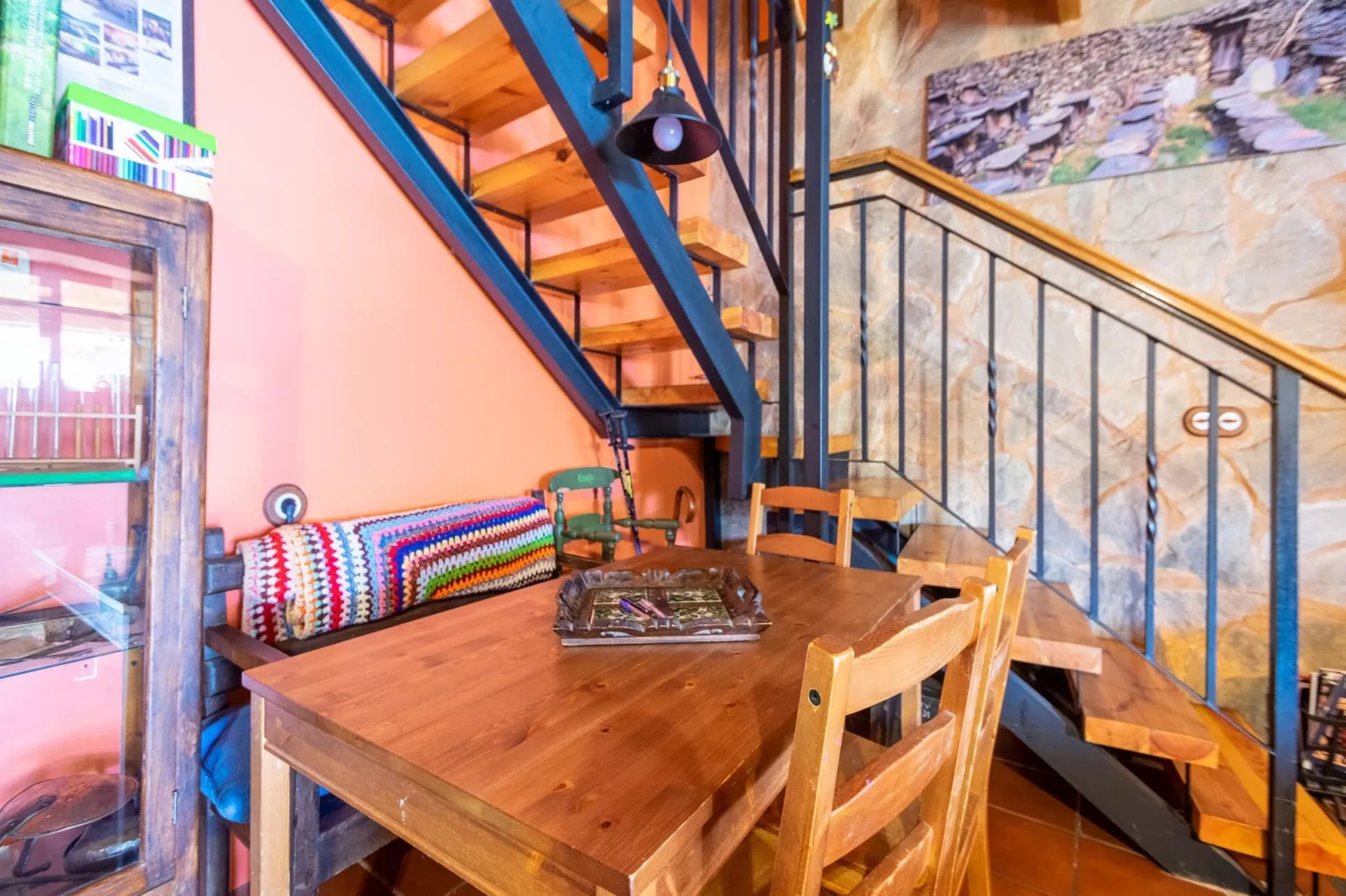 Casa rural Benllera-Dining room