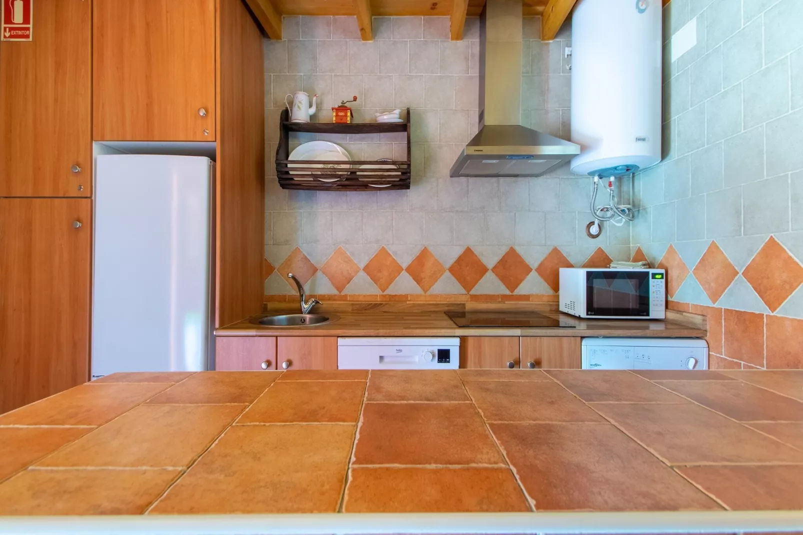 Casa rural Benllera-Kitchen