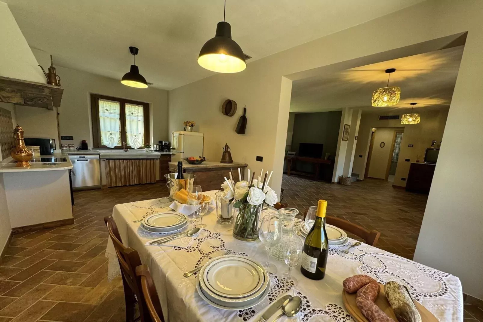 Casa Viviani-Dining room