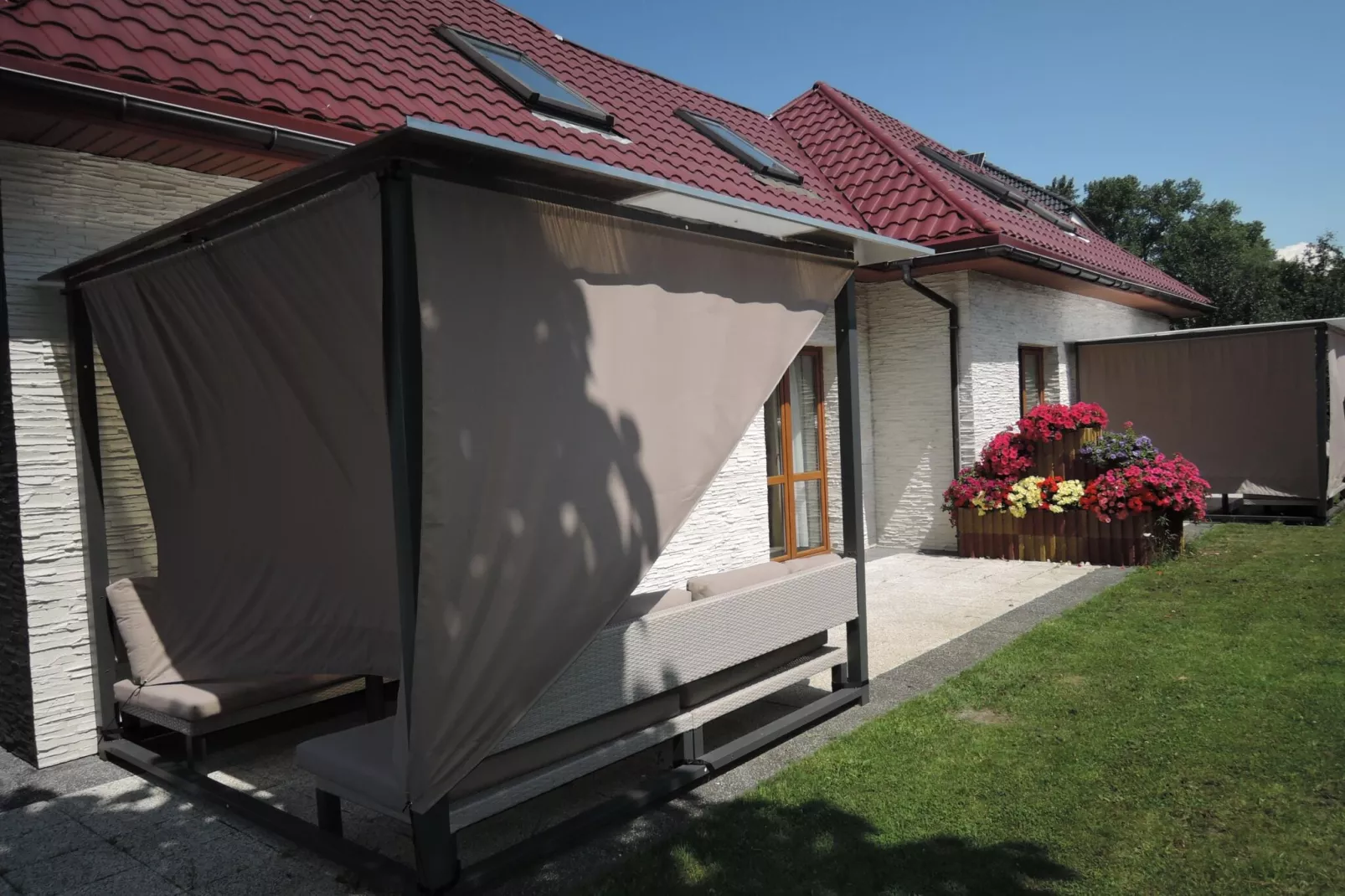 Semi-detached house in Swinoujscie for 8 persons-Terrace balcony