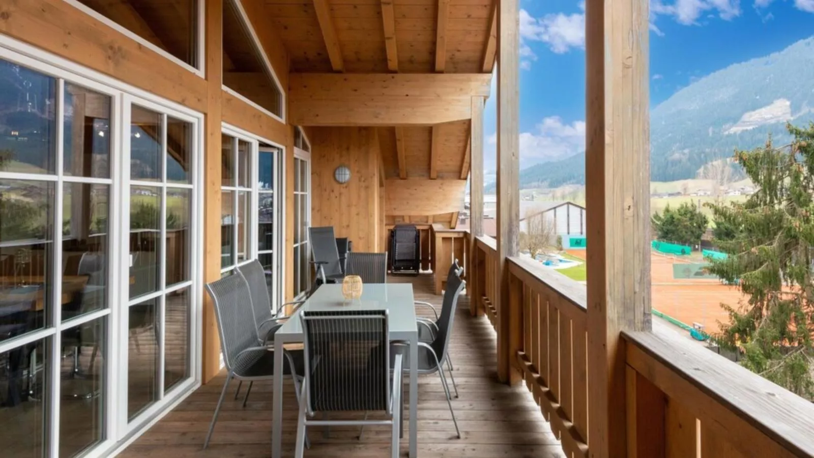 Edelalm Residenz Top 6-Balcon-terrasse