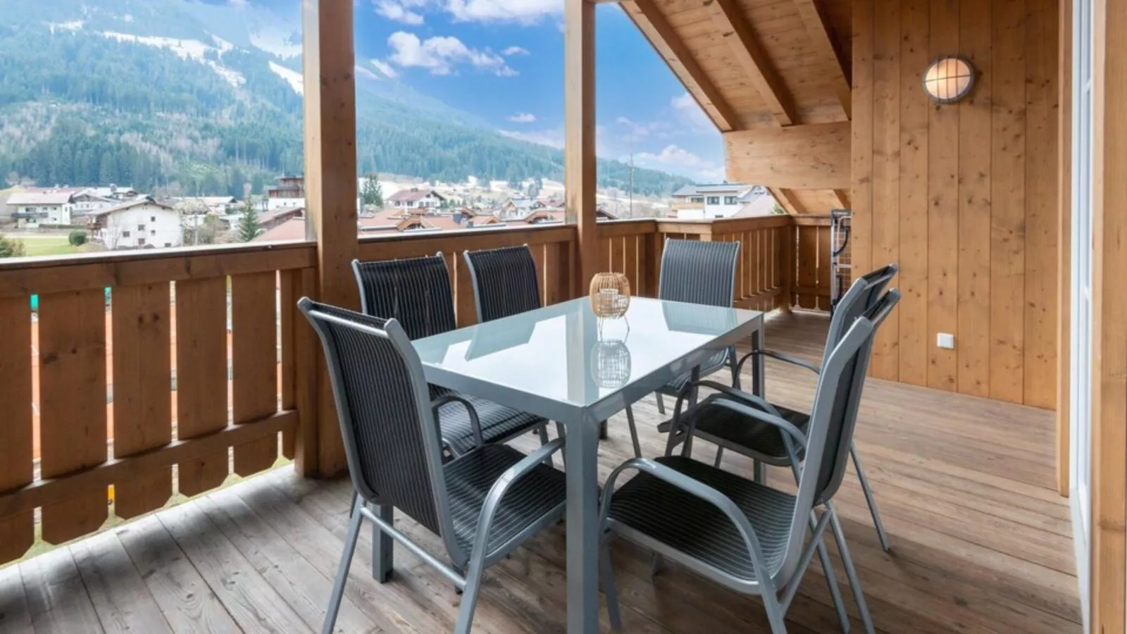 Edelalm Residenz Top 6-Balcon-terrasse
