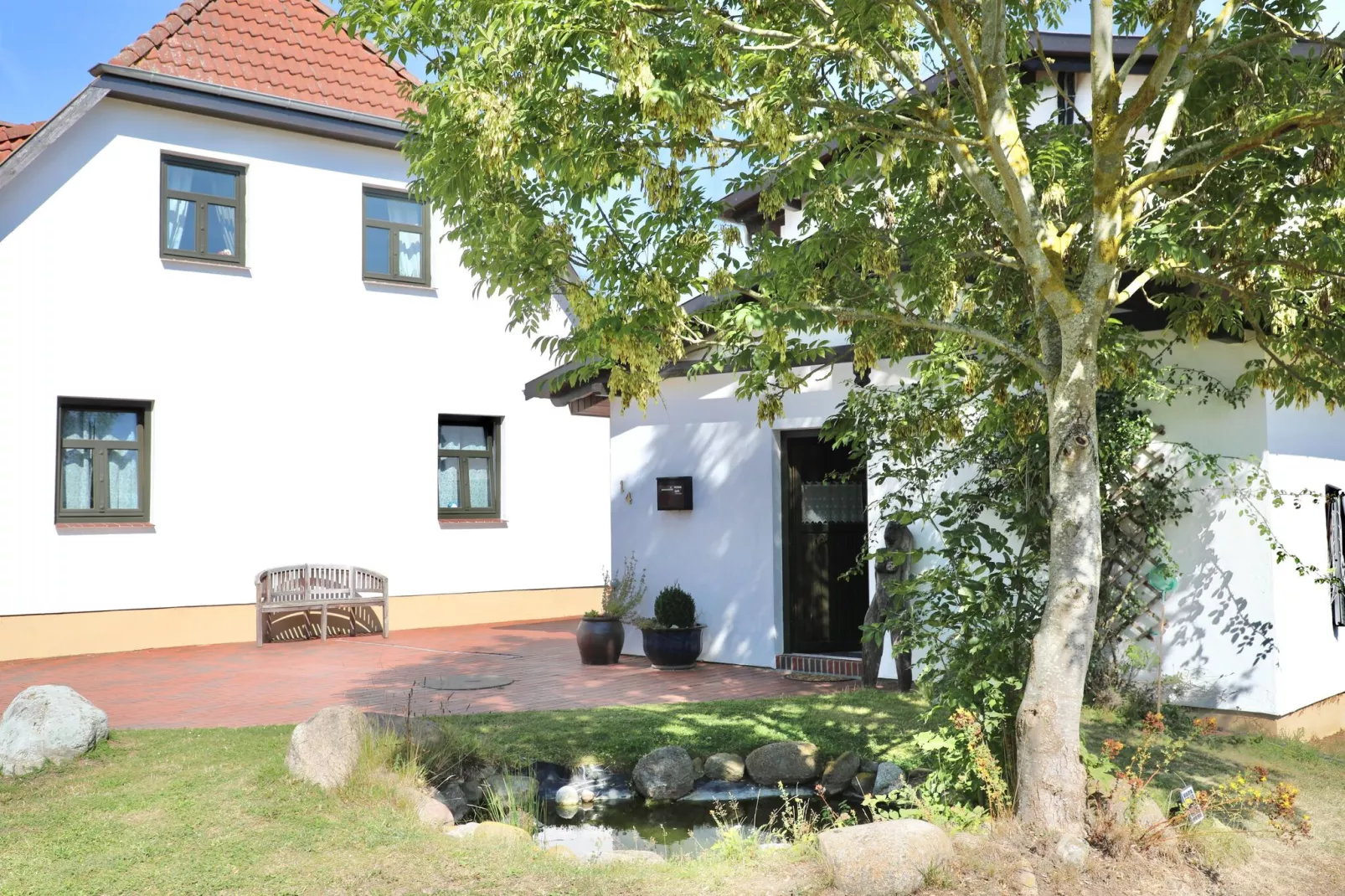 Ferienwohnung Vilm-Gardens summer