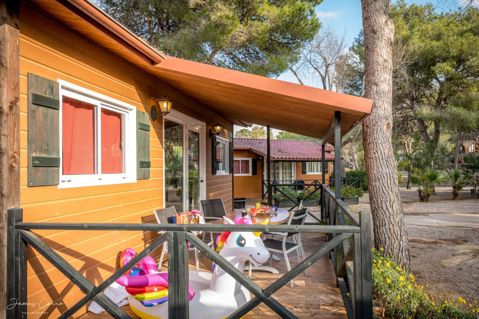 Camping Vilanova Park 3 S700-Terrace balcony