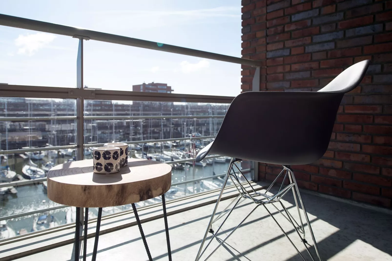 Scheveningen Harbour 62A-Terrace balcony