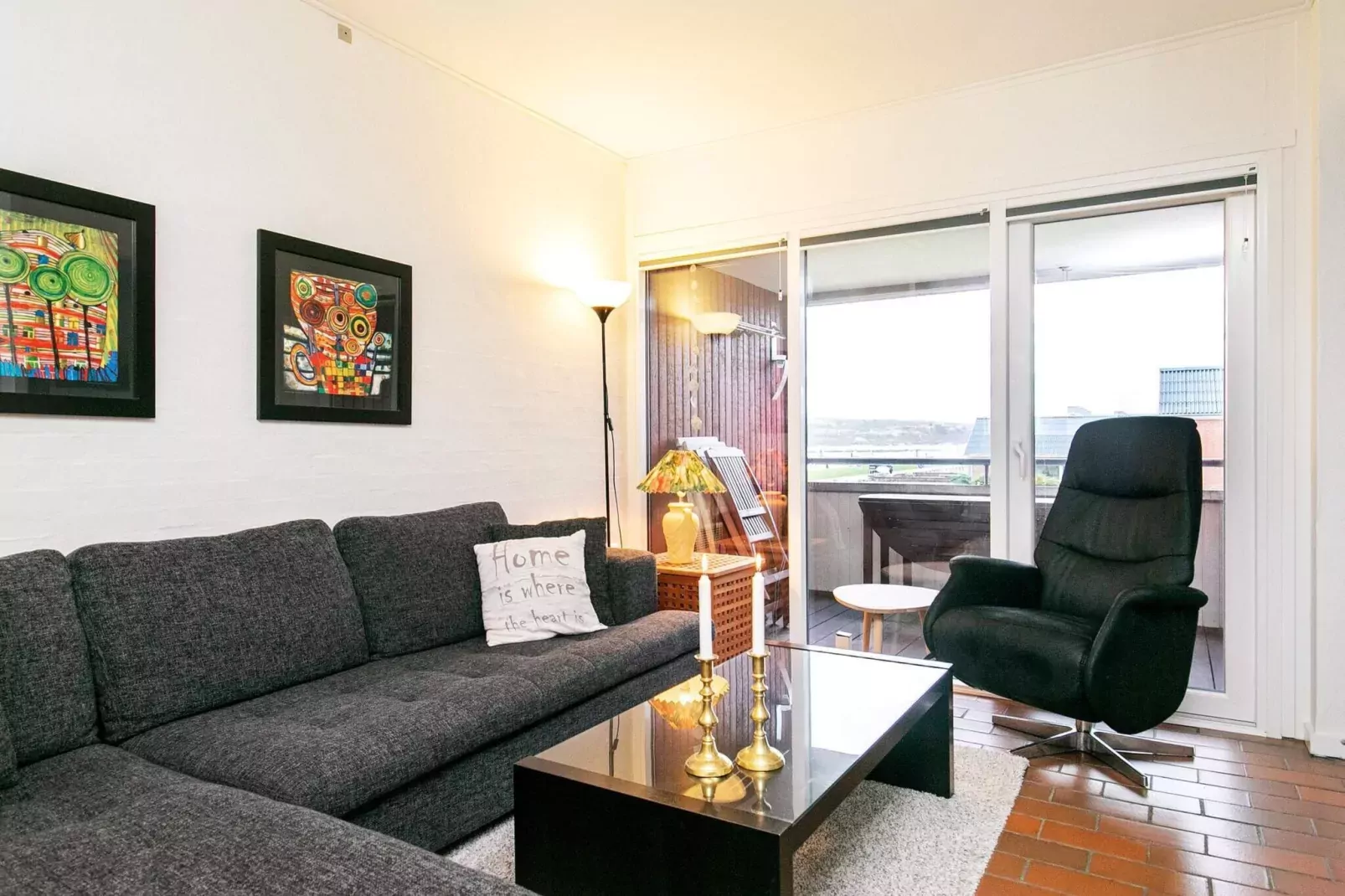 2½ room w/view,1 st floor-Indoor