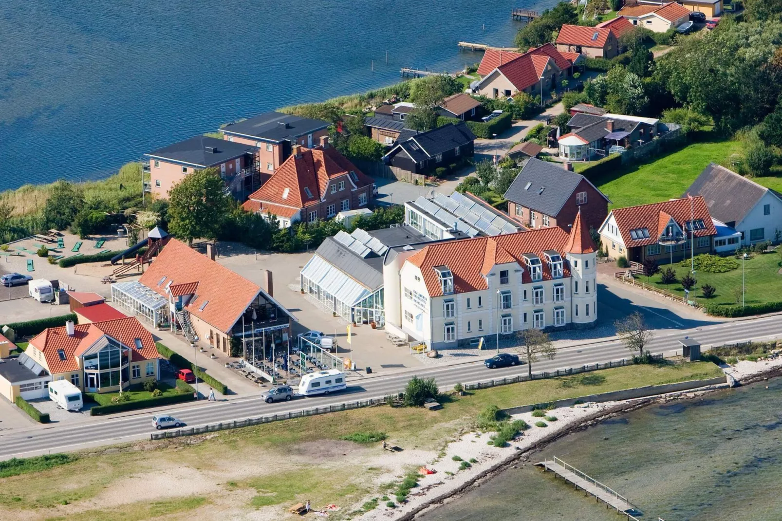 1 room w/seaview-Außenbereich