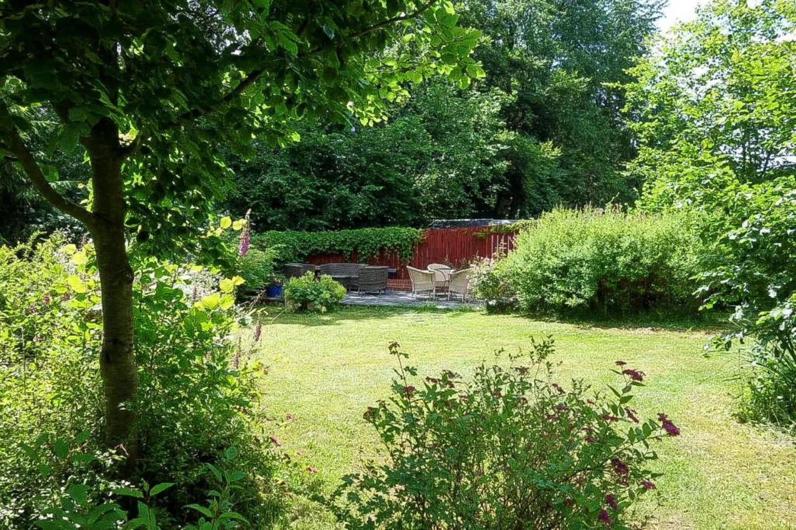 Waldhaus Harz-Gärten Sommer