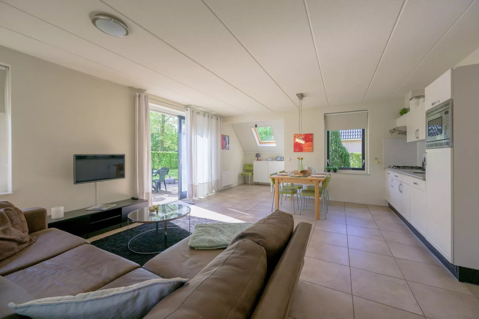 6-persoons bungelow 27-Wohnzimmer