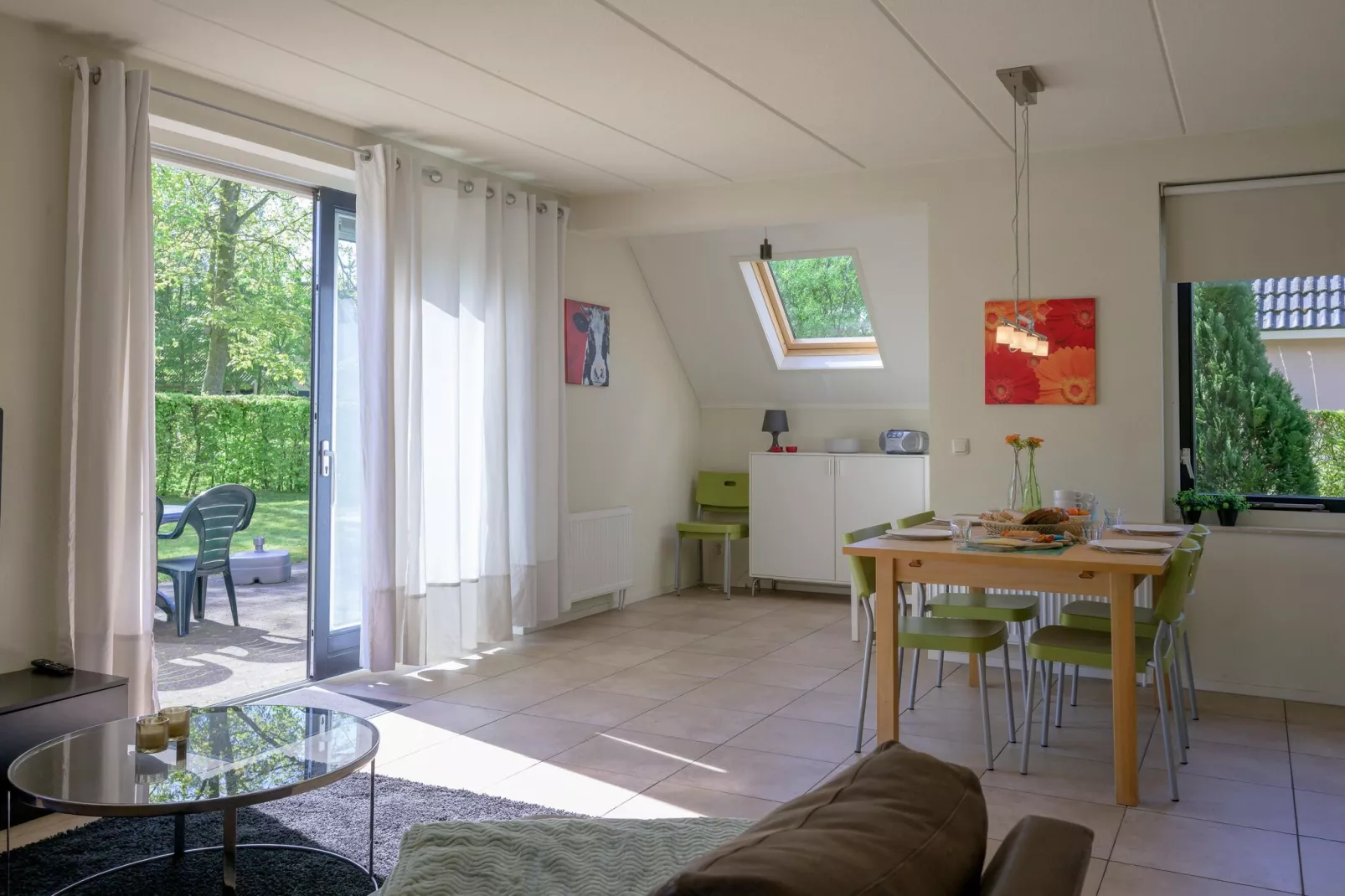 6-persoons bungelow 27-Wohnzimmer