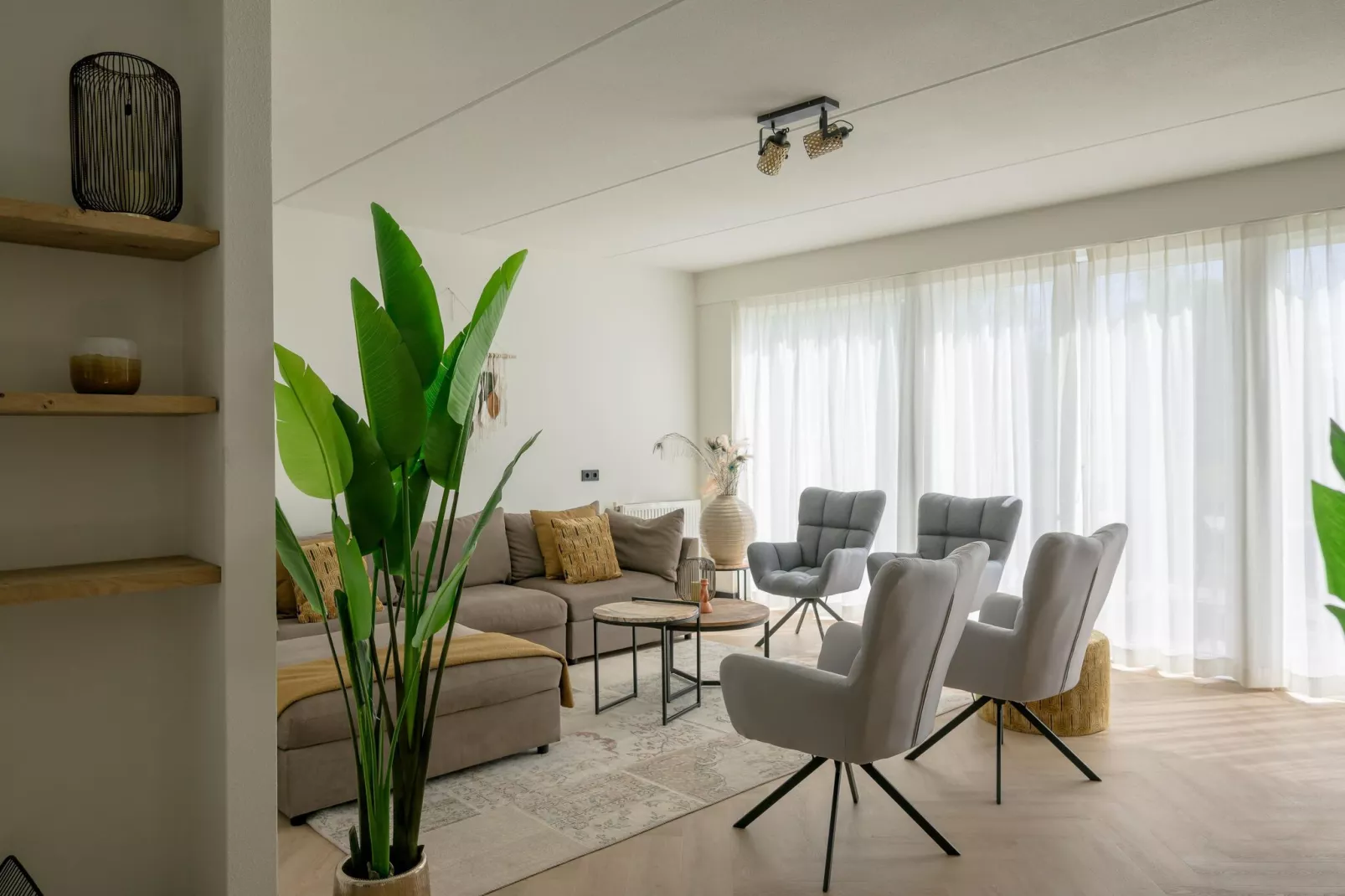 8 persoons villa-Wohnzimmer