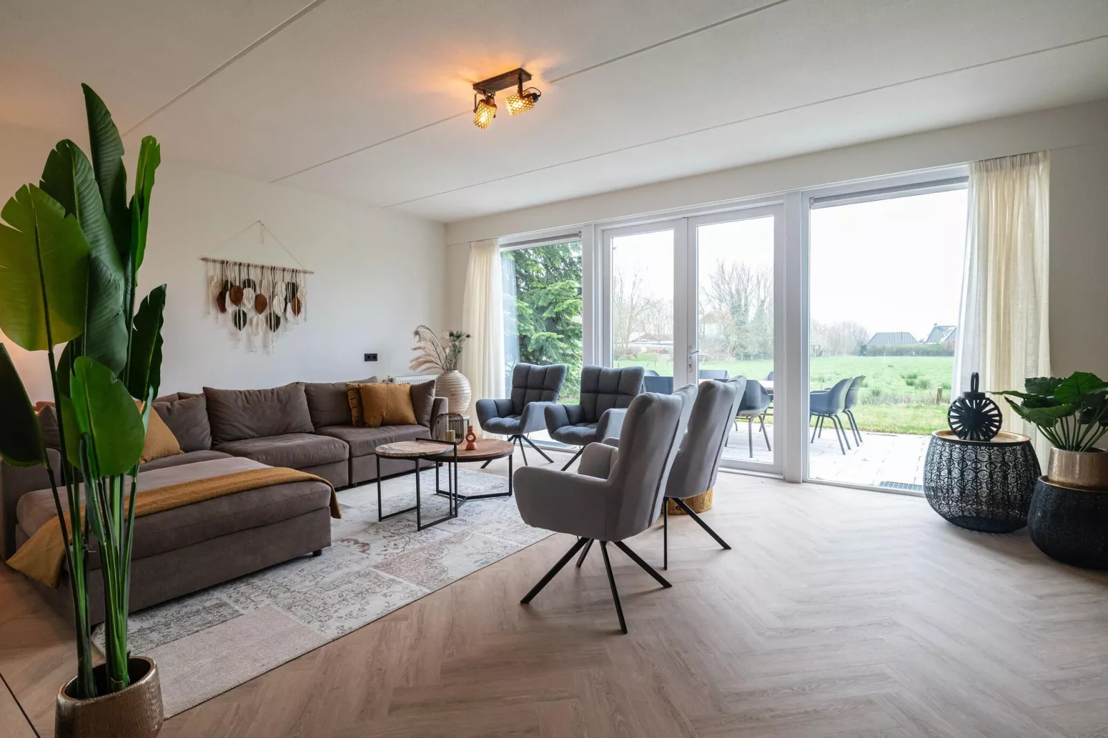 8 persoons villa-Wohnzimmer