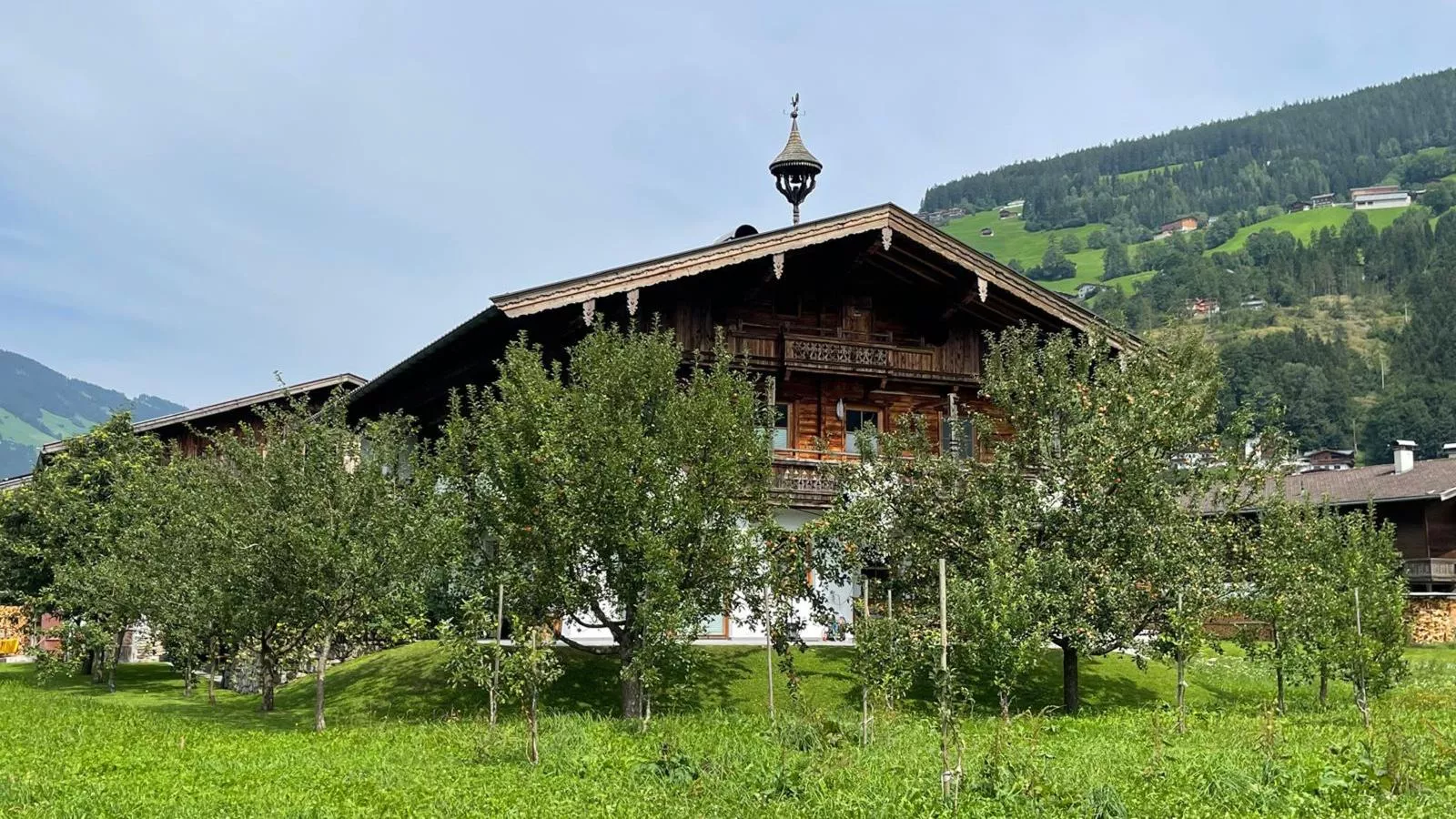 Blick zum Mayrhofen-Extérieur été