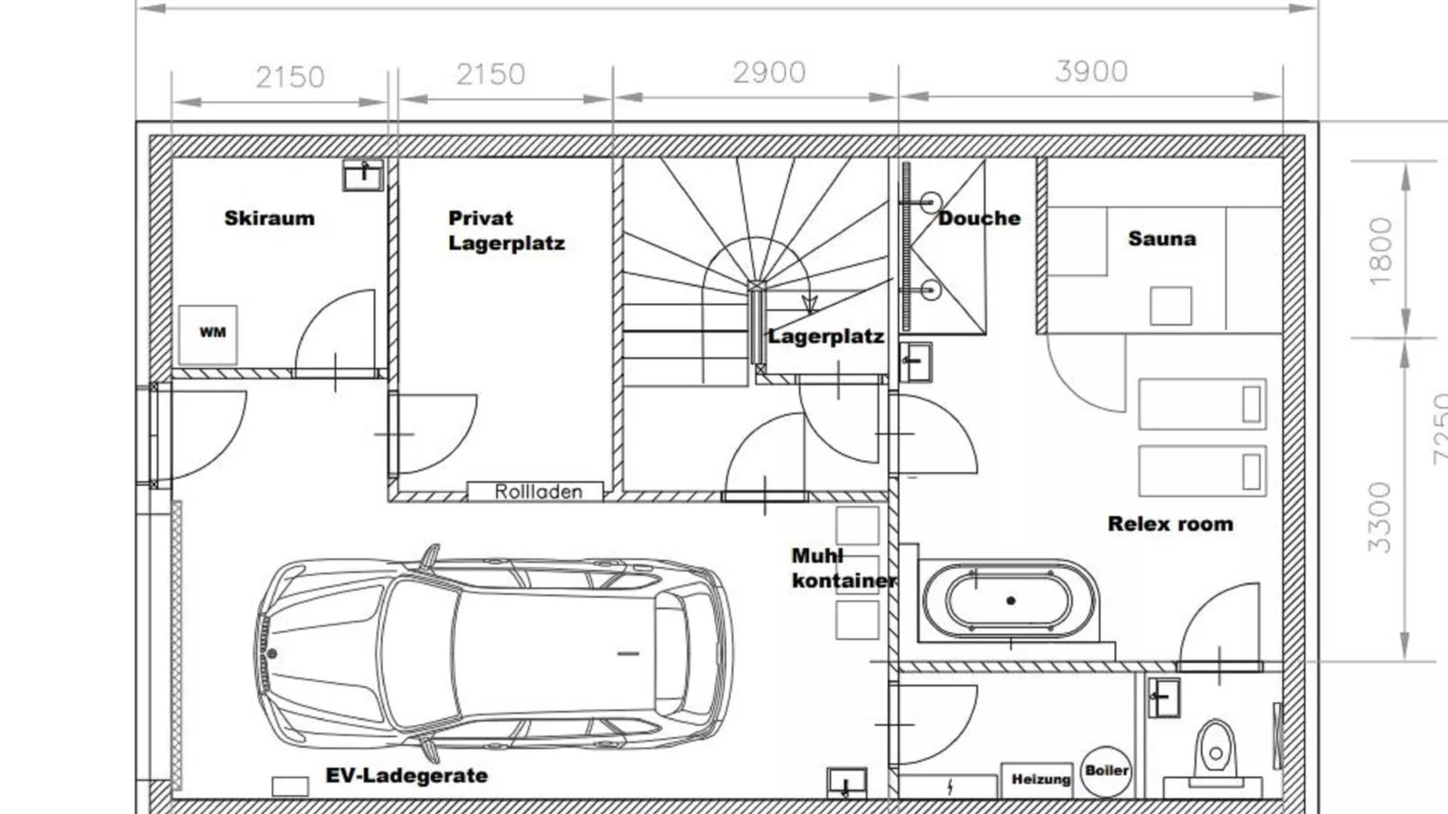 Haus Ganbei-Floor plan