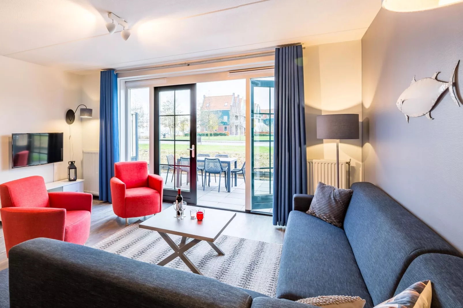 Marinapark Volendam 9-Living room