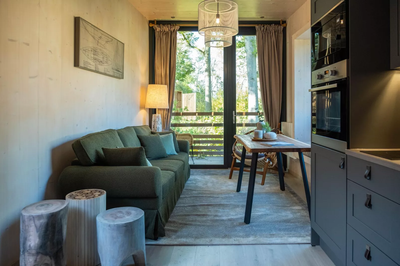 The Blue Lodge by YourNature-Living room