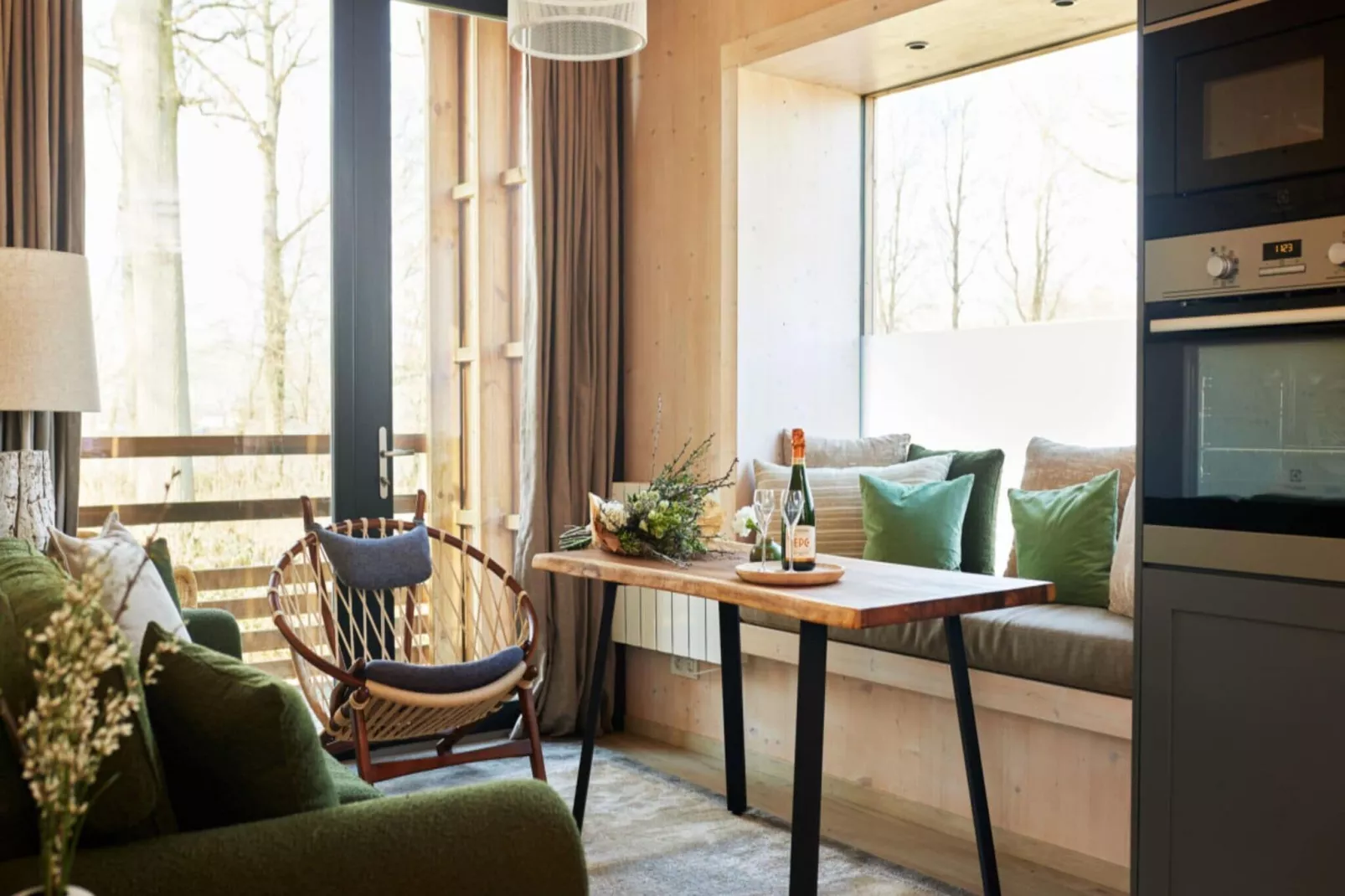 The Blue Lodge by YourNature-Living room