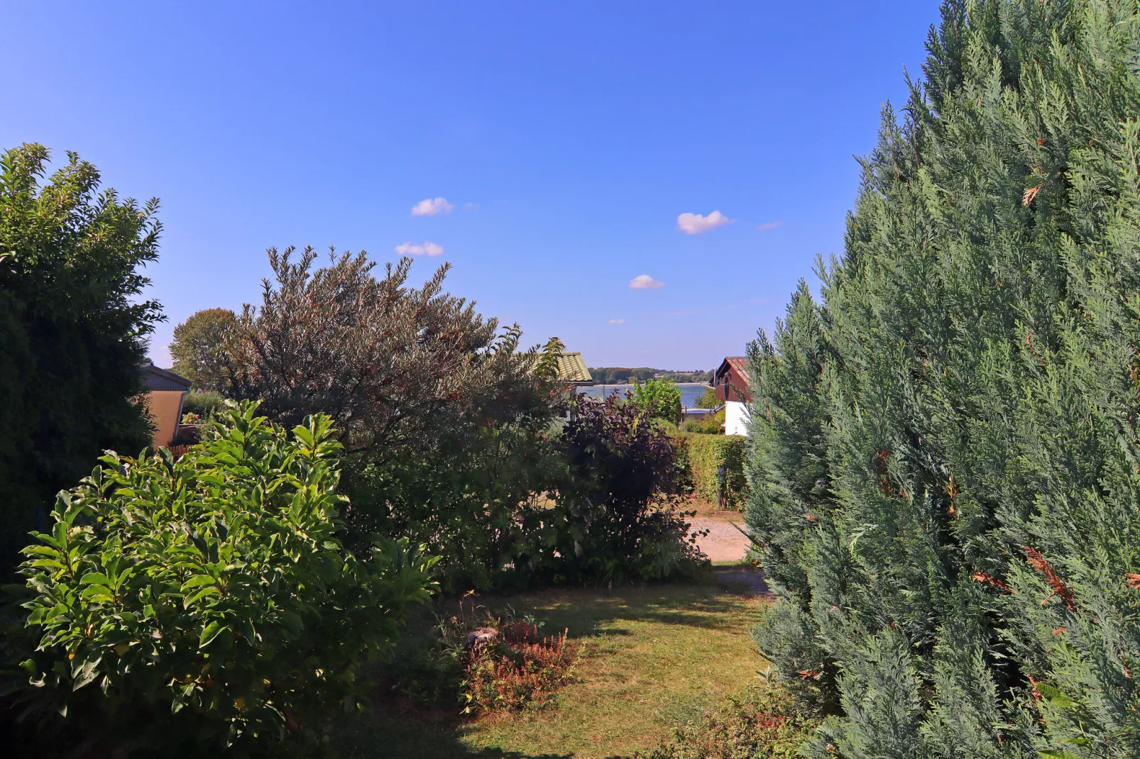 Strandhaus an der Wiek in Strandlage-Jardin d'été