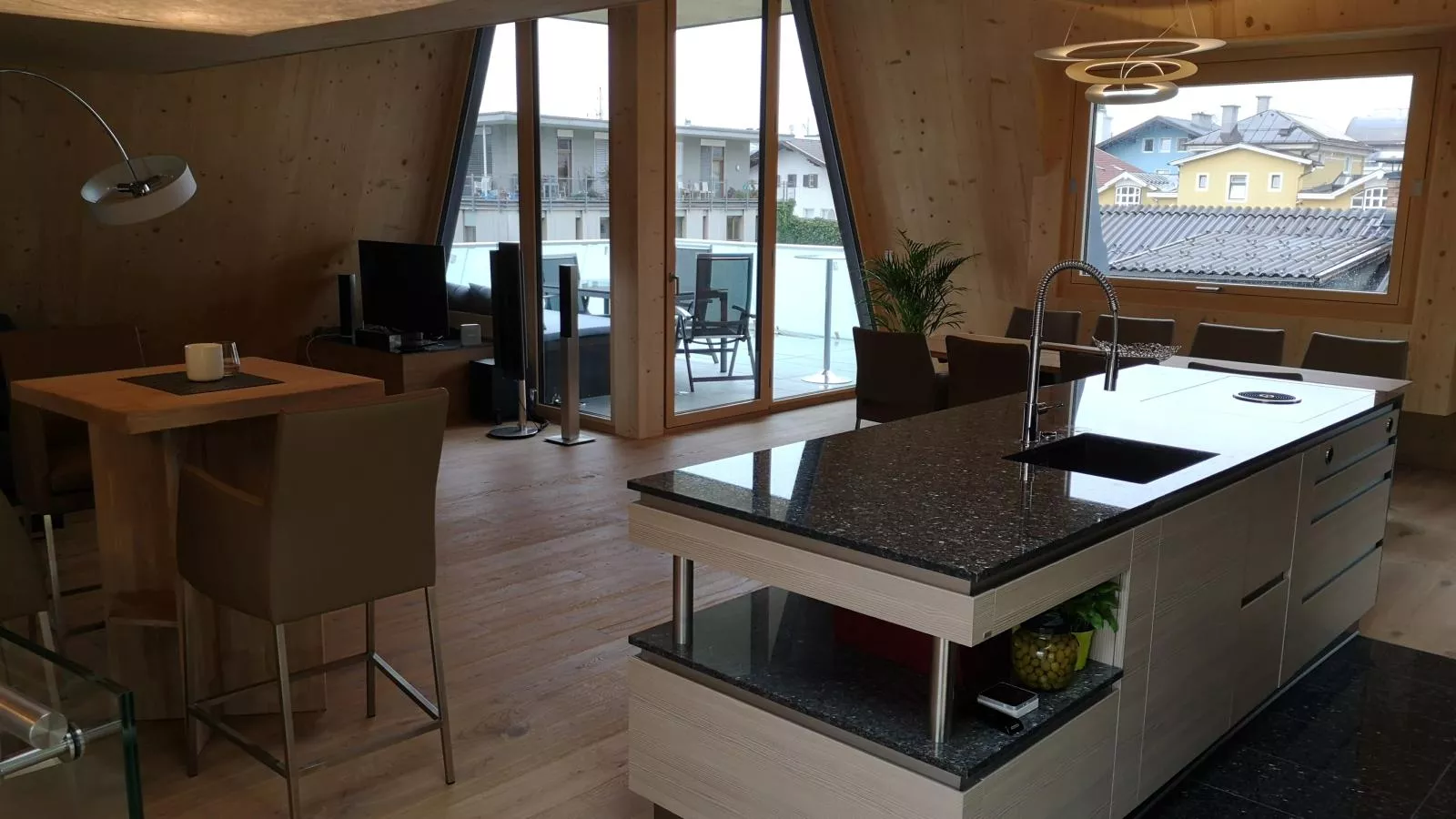 Panorama Loft-Living room