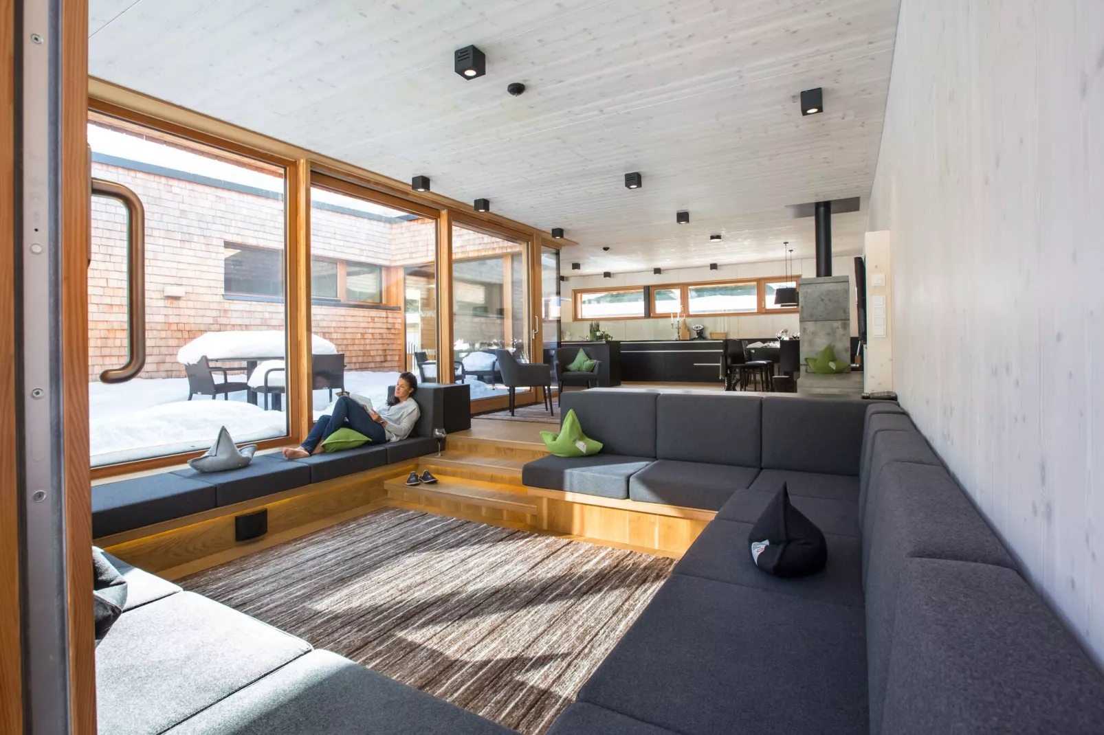 Gradonna Mountain Resort - Deluxe-Living room