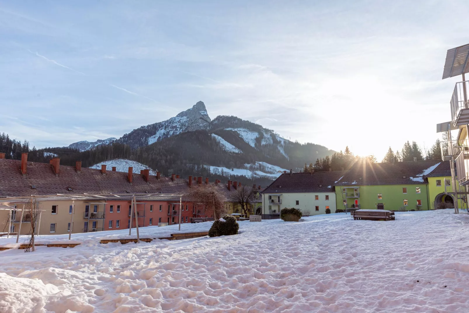 Erzberg Alpin Resort  4-Garden winter