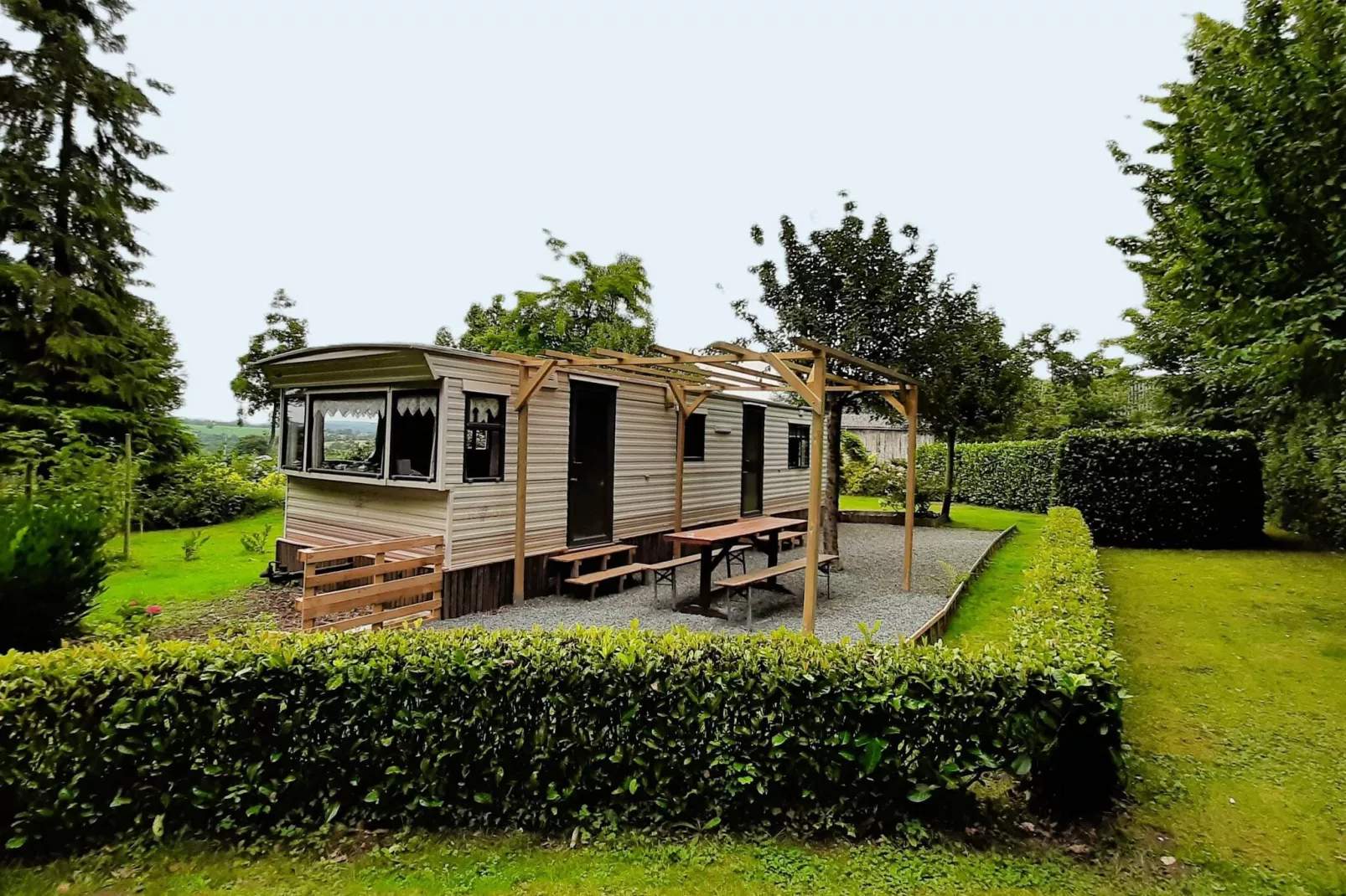Mobil-home Grenterie-Exterior summer