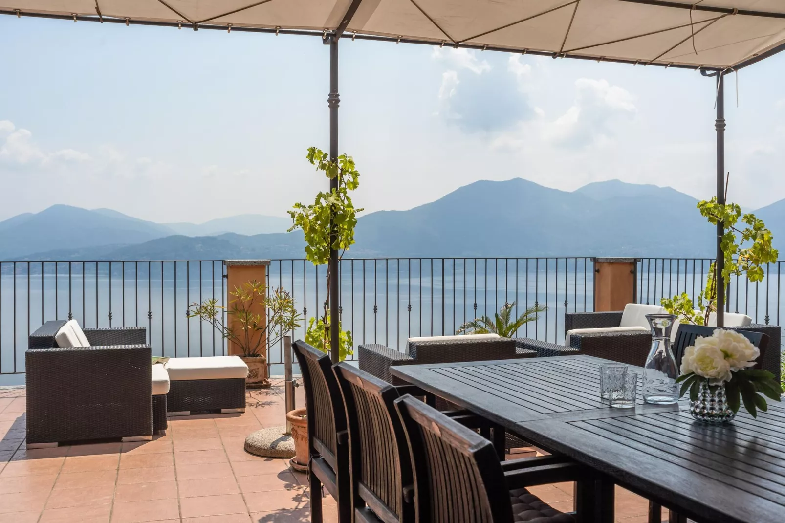 Terrazza Vista Lago-View summer