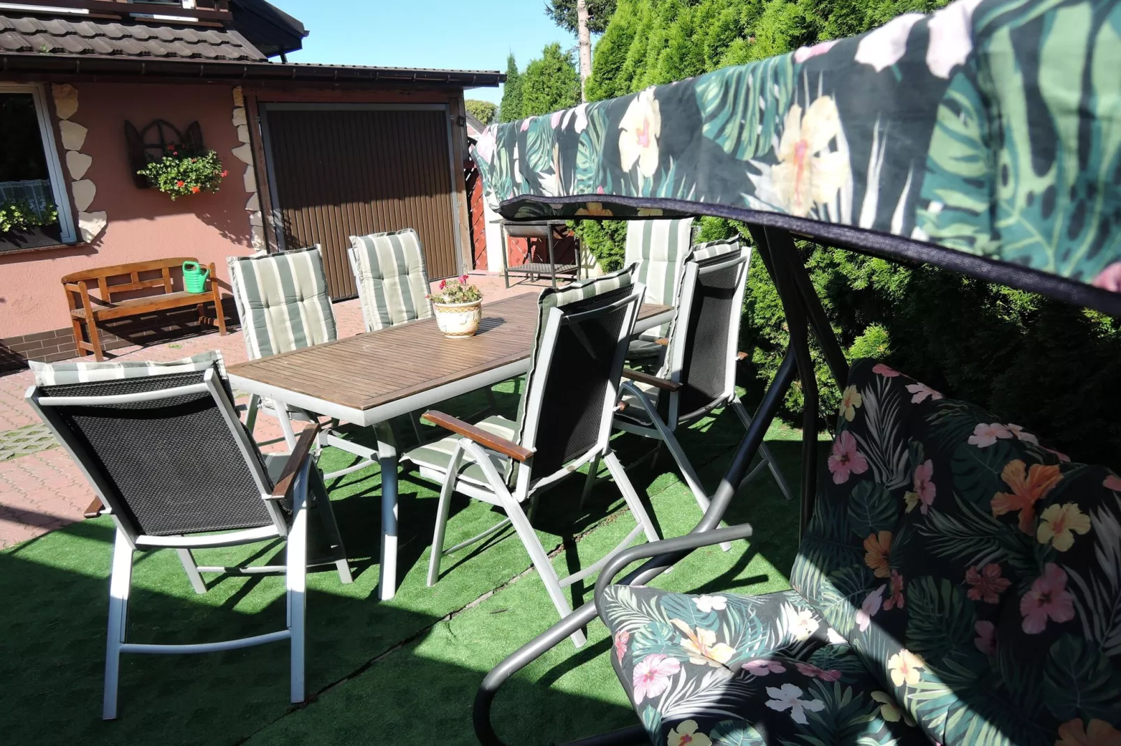 Komfortowy dom wakacyjny dla 12 osób w Kołczewie-Gardens summer