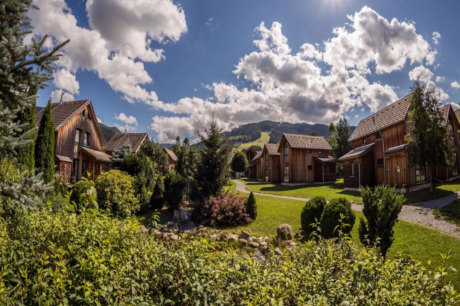 Ferienpark Kreischberg 14-Gardens in summer