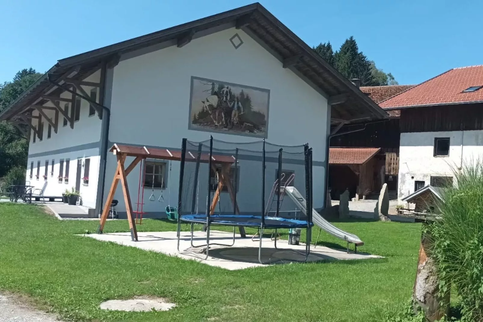 Ferienwohnung Holzfurtner-Gärten Sommer