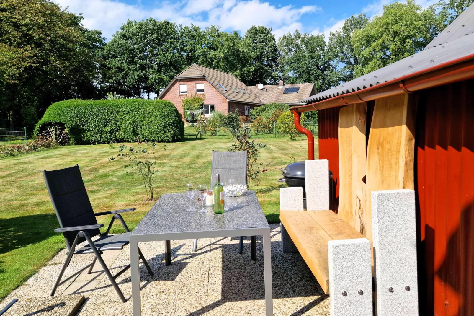 Ferienhaus Lukas in Lintig-Gardens summer