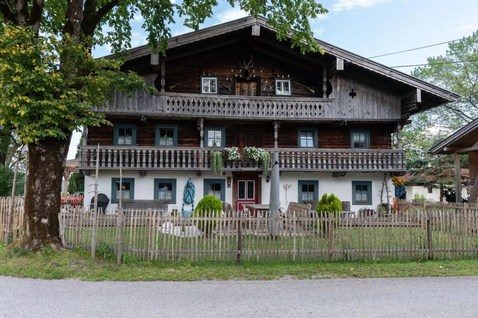 Bauernhaus Untermoos-Exterior summer