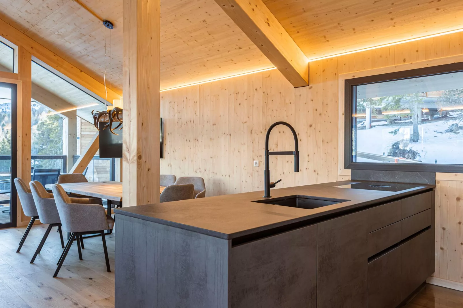 Naturchalets Turracher Höhe 7-Küche