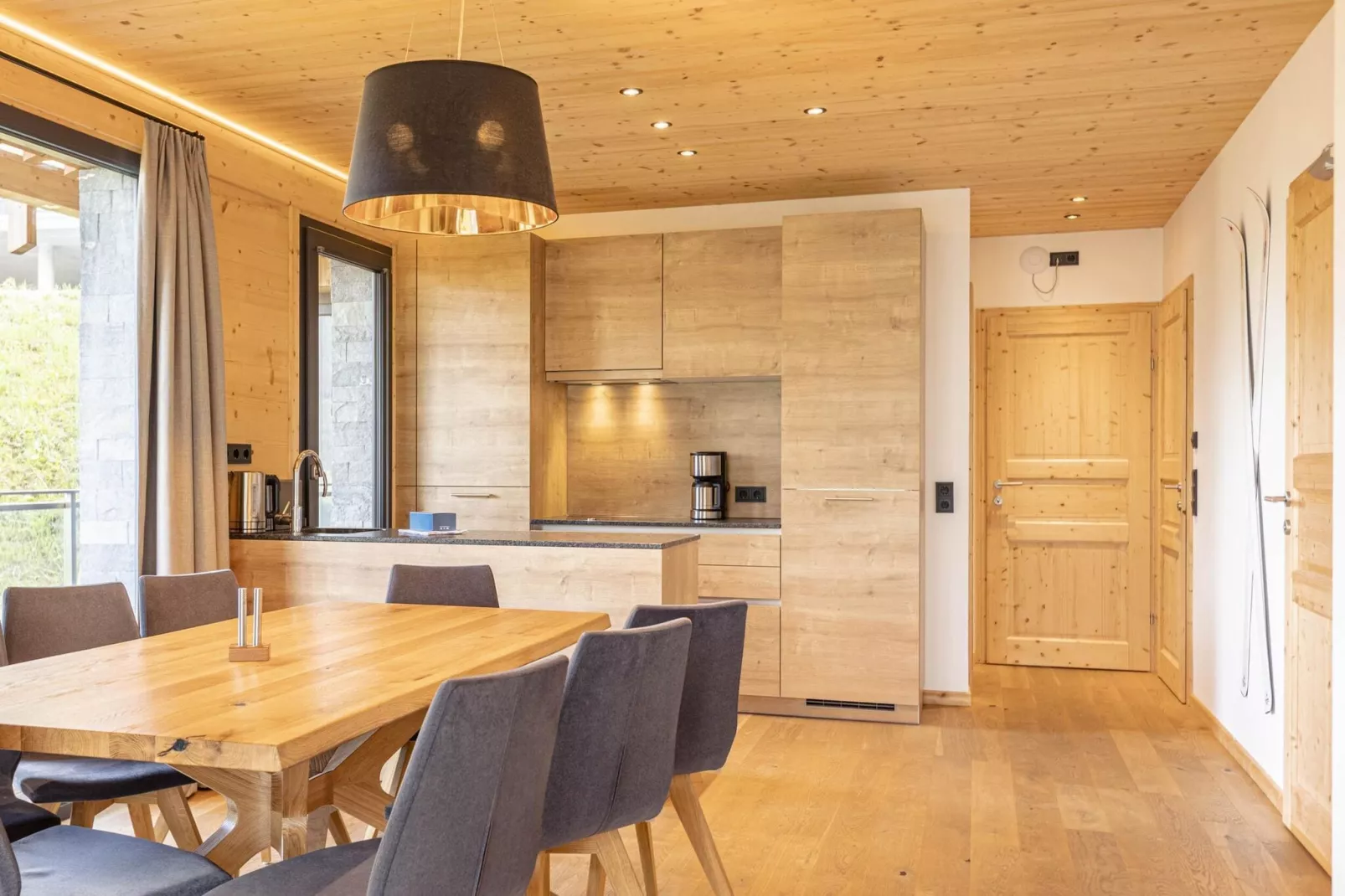Naturchalets Turracher Höhe 10-Esszimmer