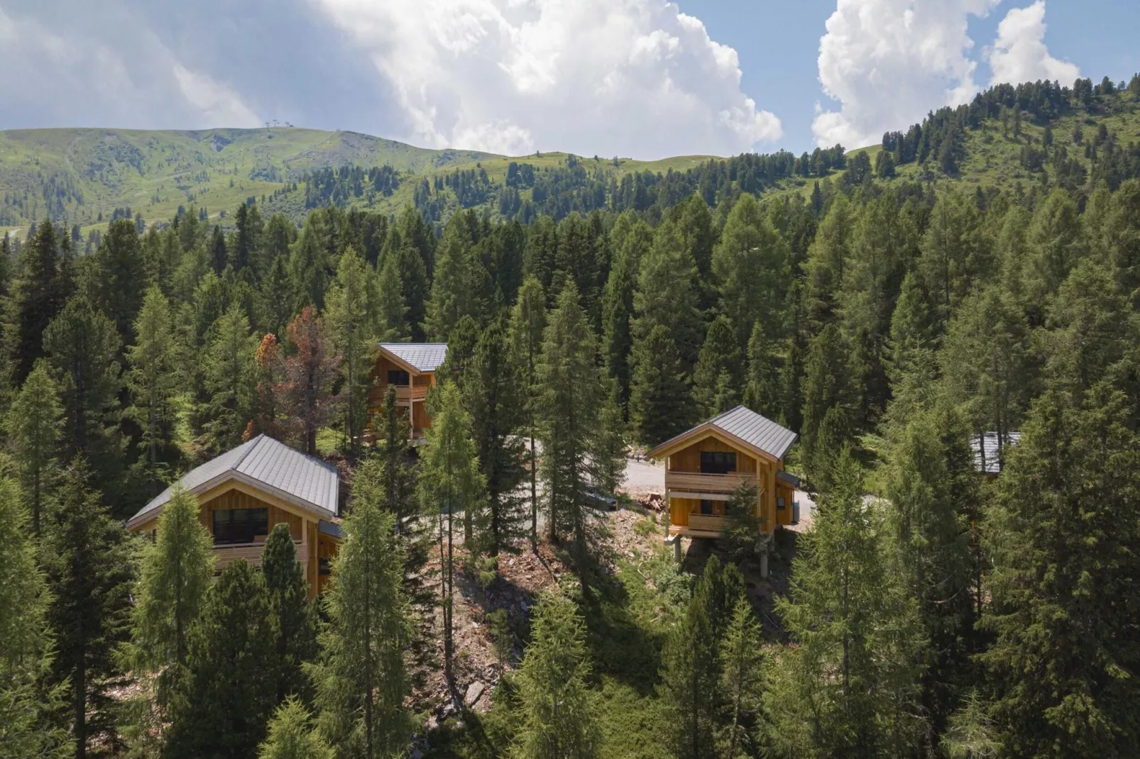 Naturchalets Turracher Höhe 10-Gebiete Sommer 1 km