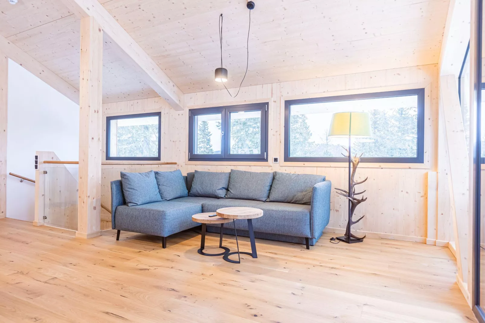 Naturchalets Turracher Höhe 11-Wohnzimmer