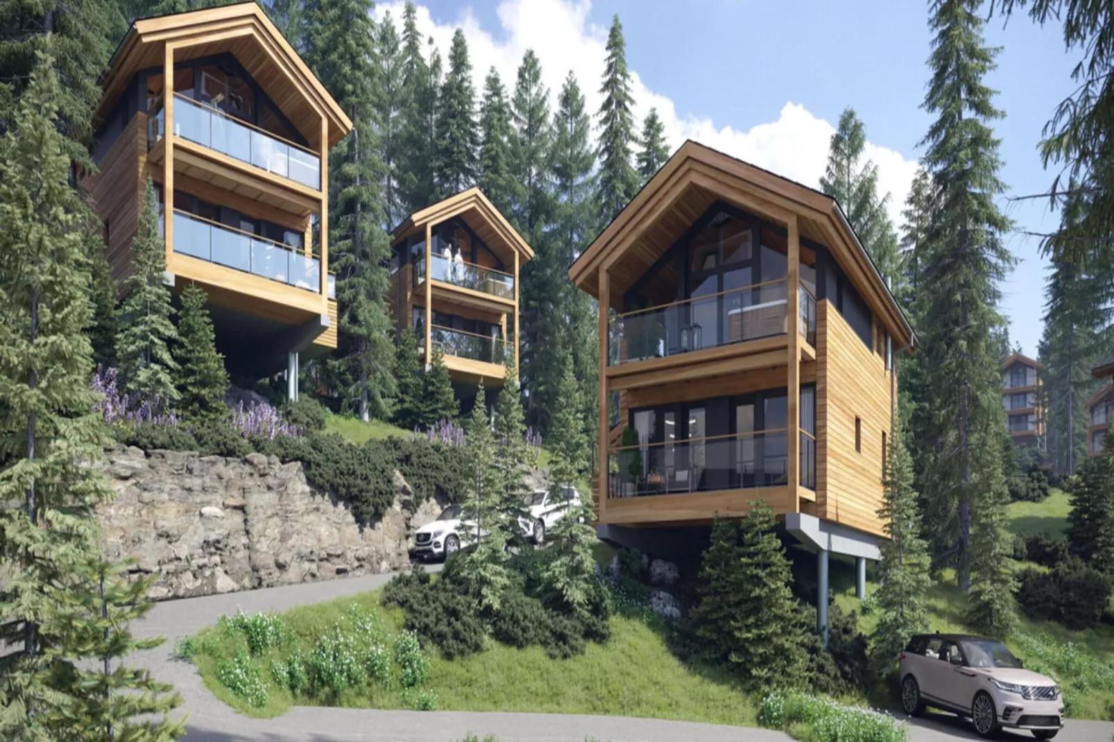 Naturchalets Turracher Höhe 12-Außenbereich Sommer