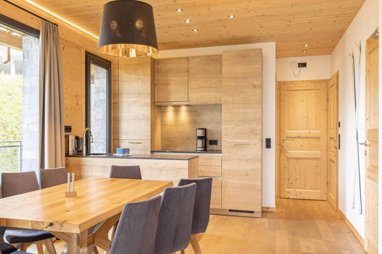Naturchalets Turracher Höhe 12-Esszimmer