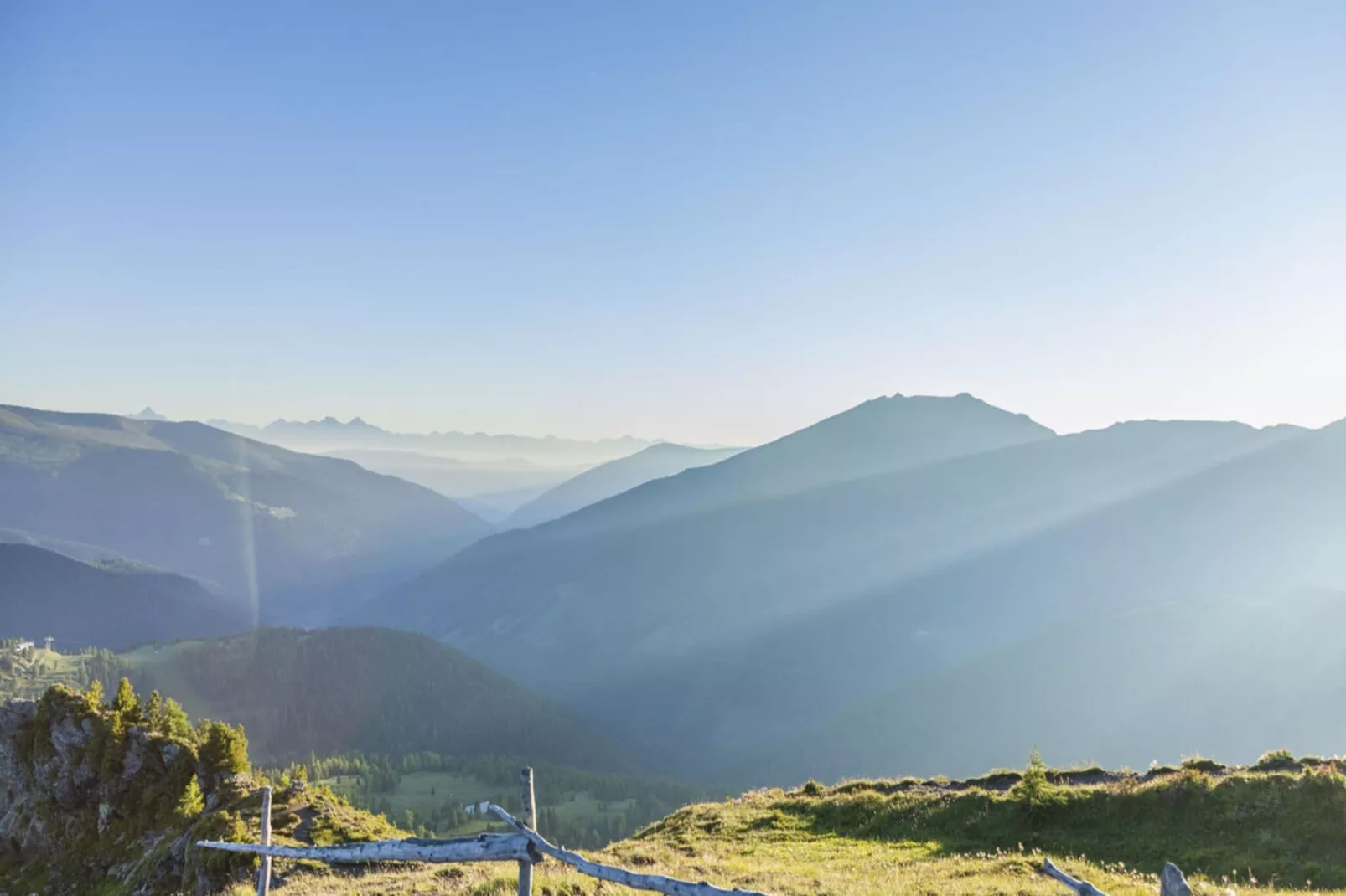Naturchalets Turracher Höhe 12-Gebiete Sommer 1 km
