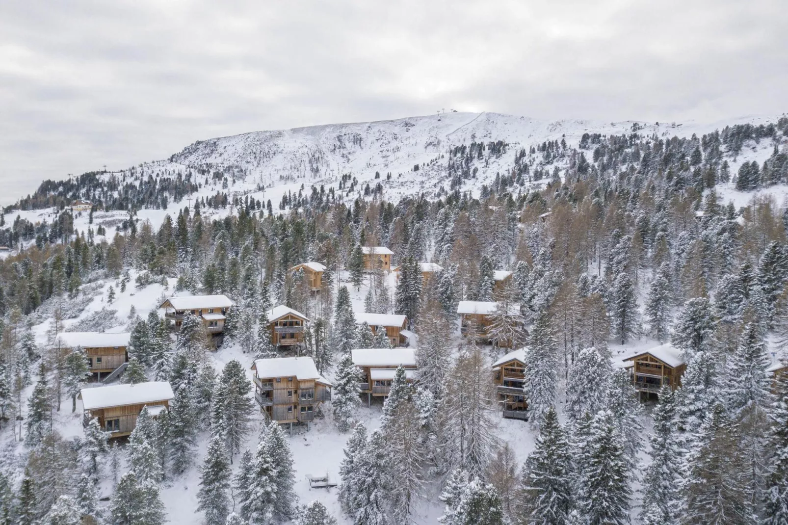 Naturchalets Turracher Höhe 15-Area winter 5km