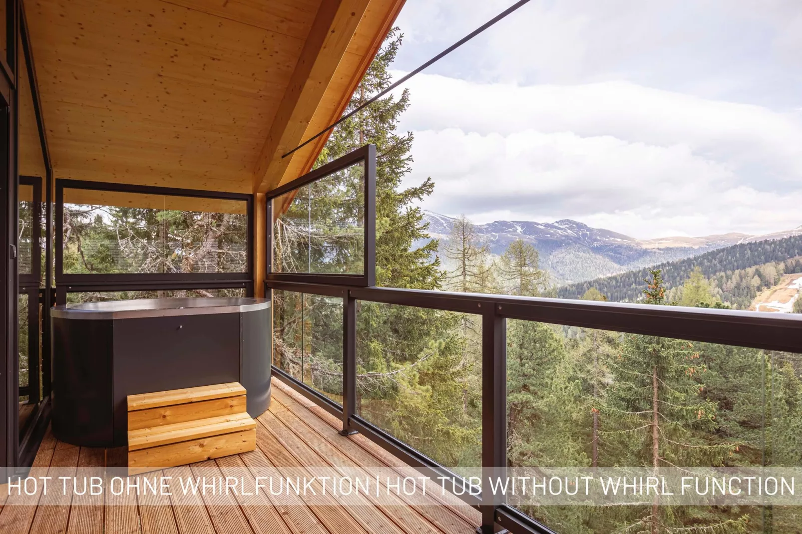 Naturchalets Turracher Höhe 16-Terrace balcony