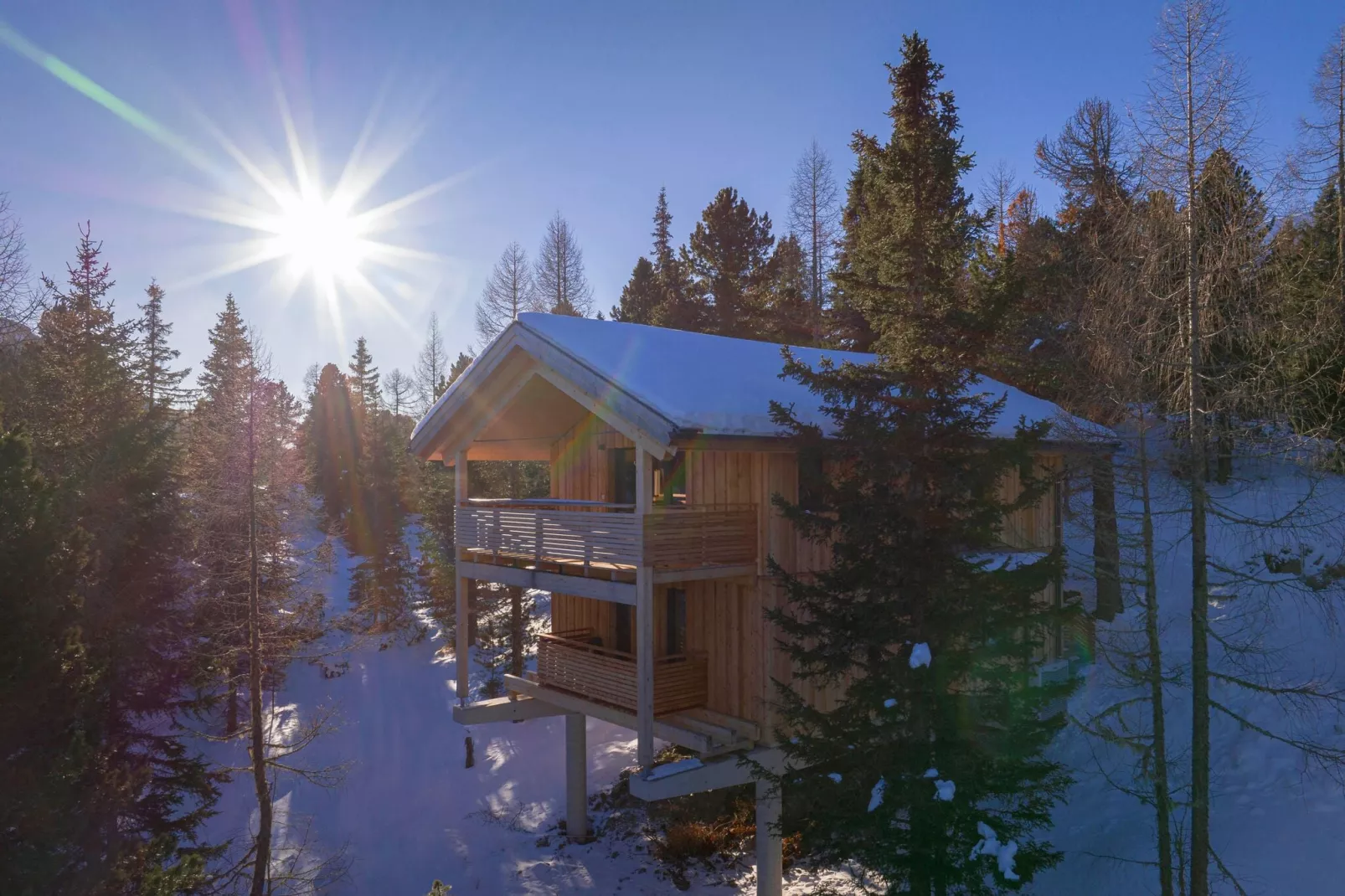Naturchalets Turracher Höhe 16-Exterior winter