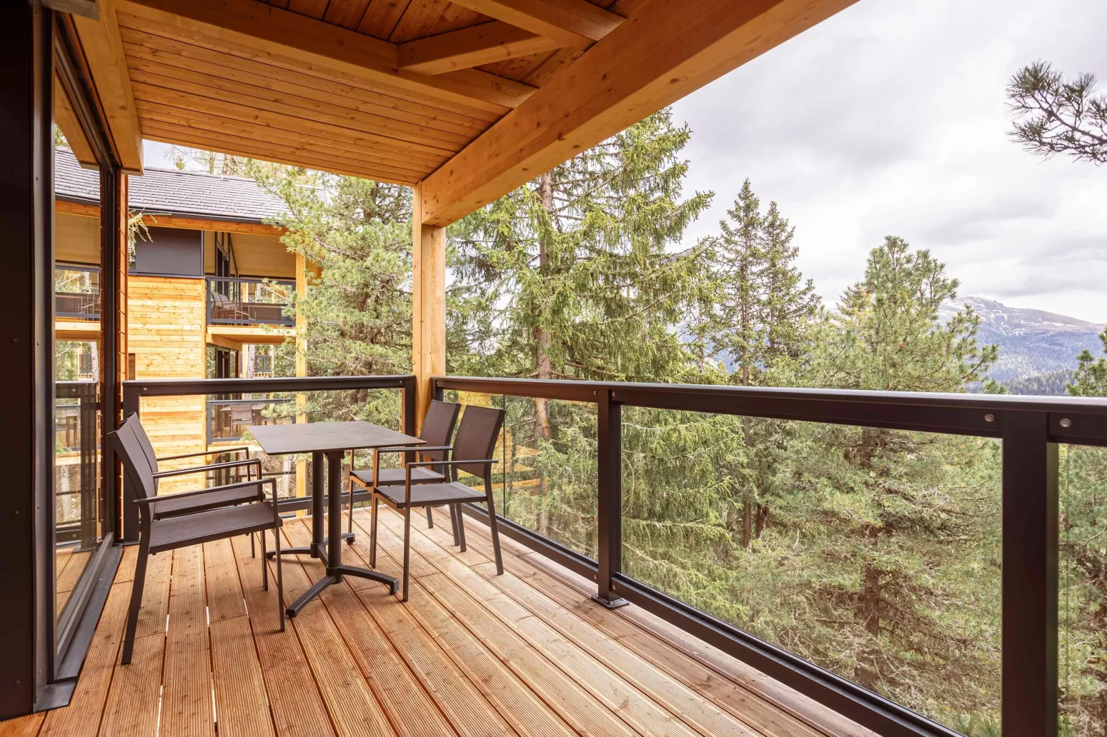 Naturchalets Turracher Höhe 18-Terrace balcony