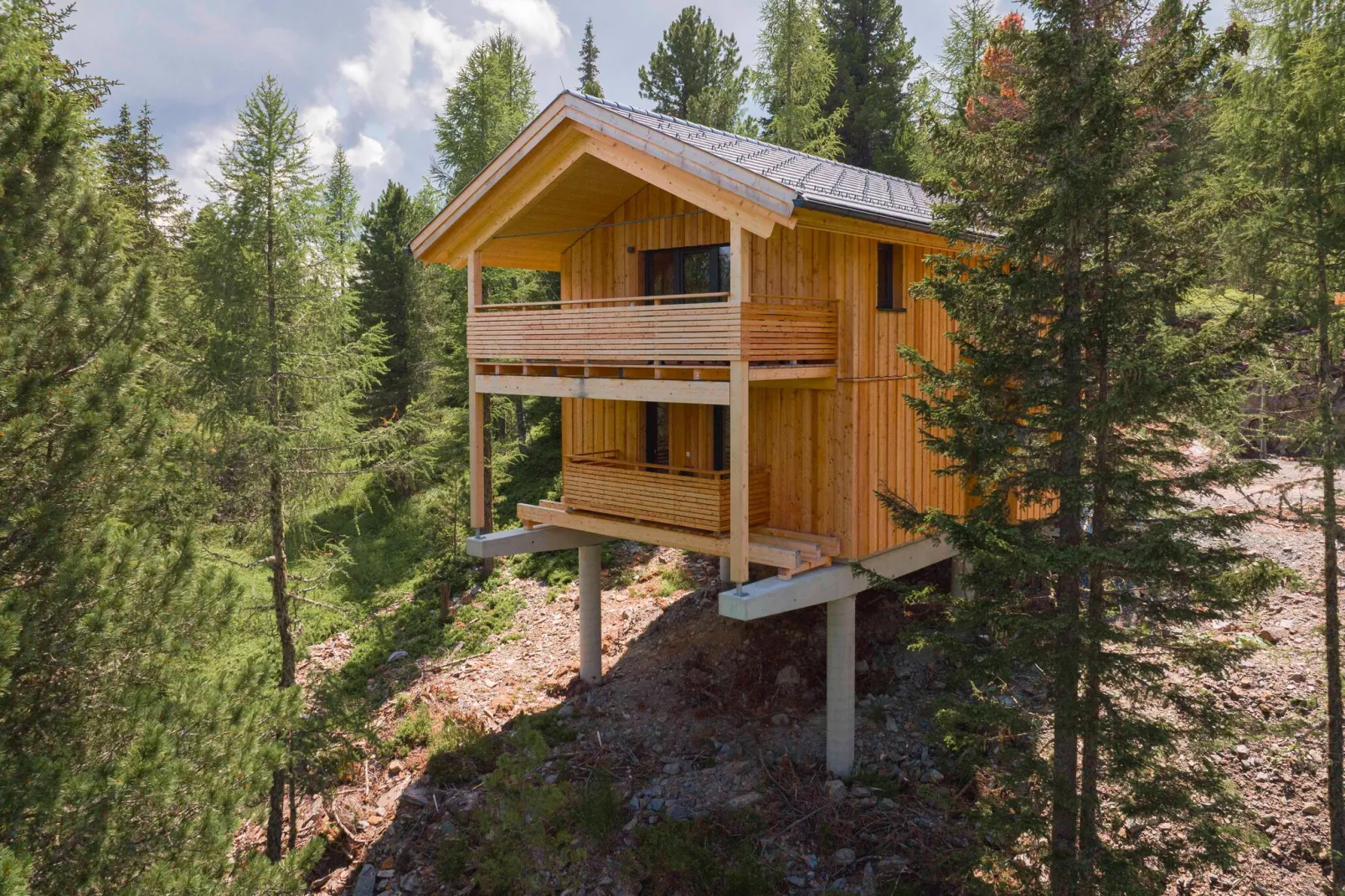 Naturchalets Turracher Höhe 18-Exterior summer