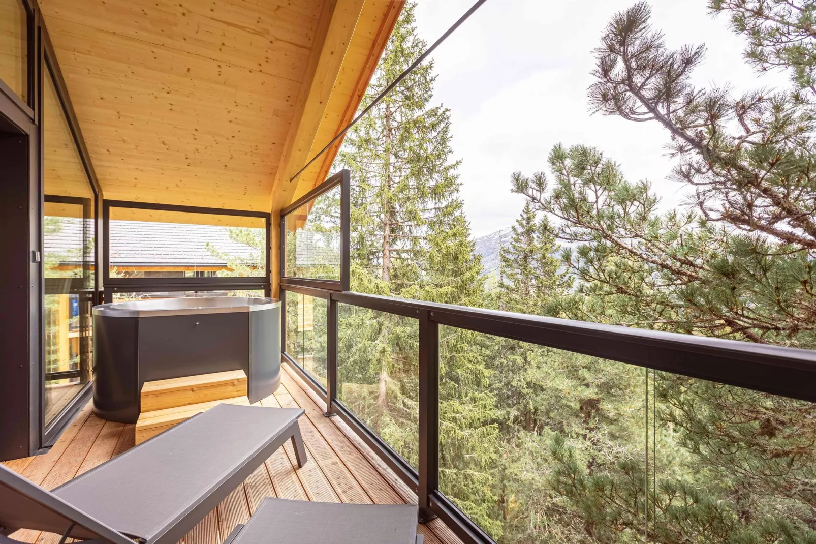 Naturchalets Turracher Höhe 18-Terrace balcony