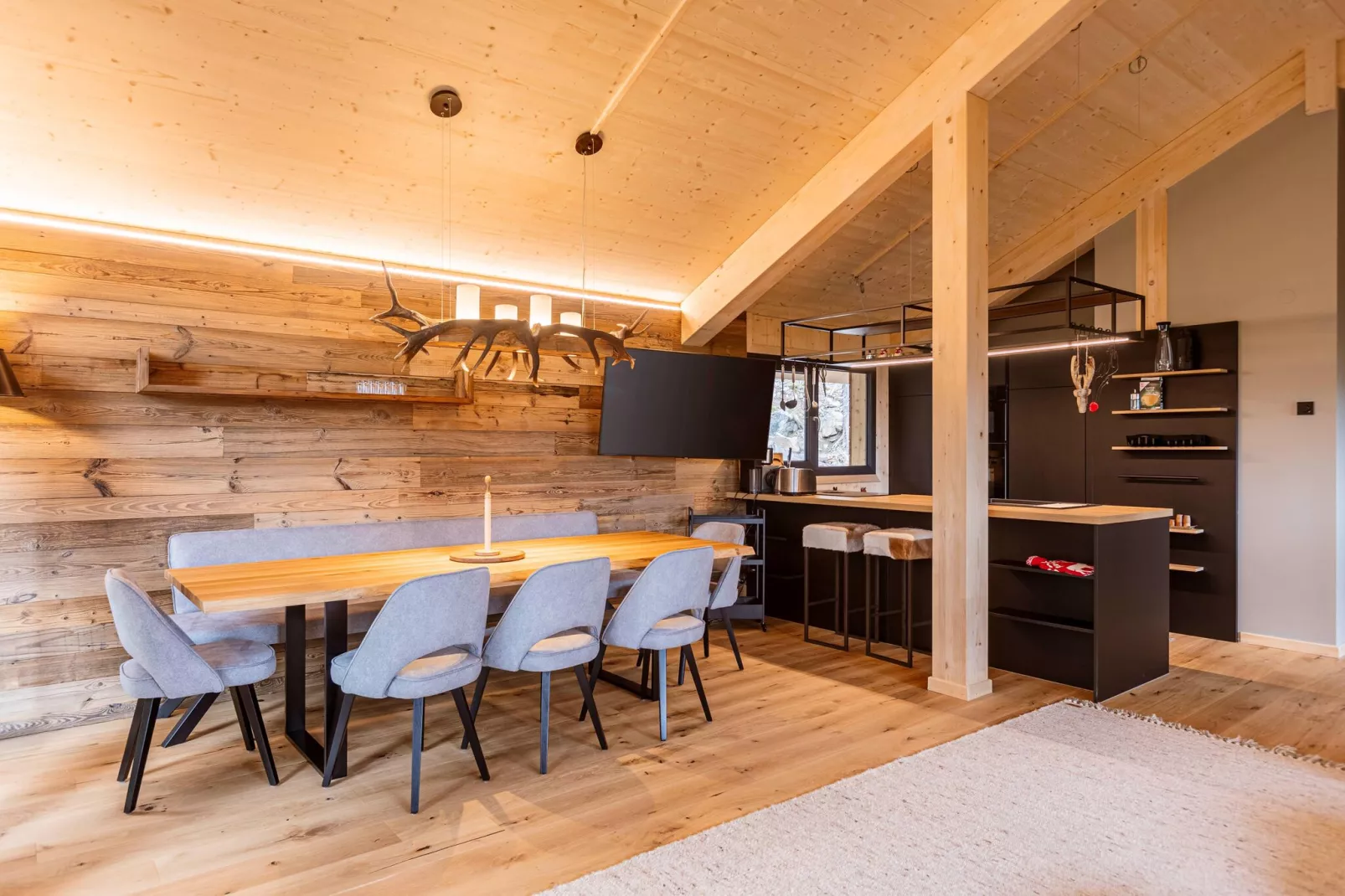 Naturchalets Turracher Höhe 19-Dining room