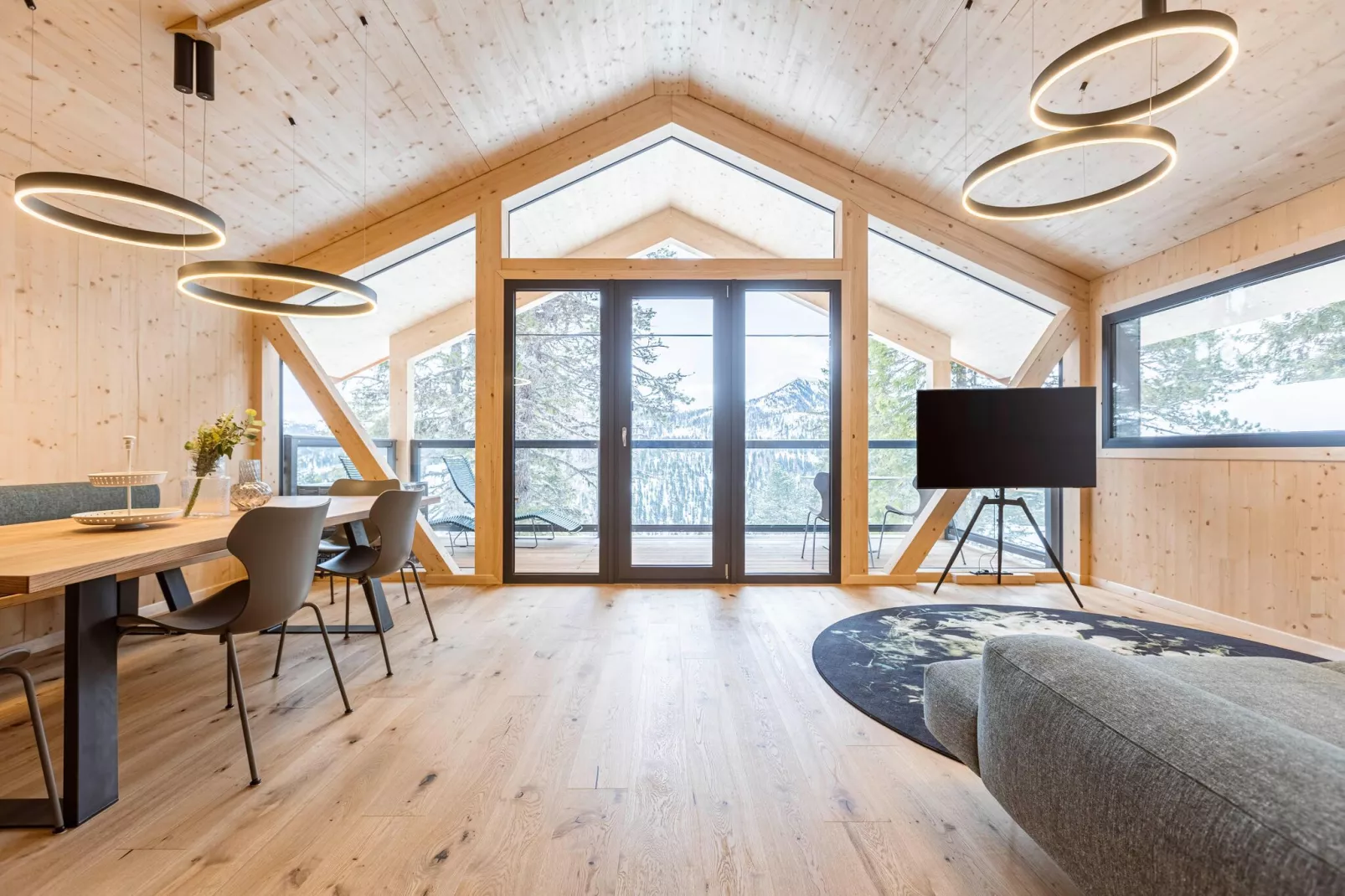 Naturchalets Turracher Höhe 22-Living room